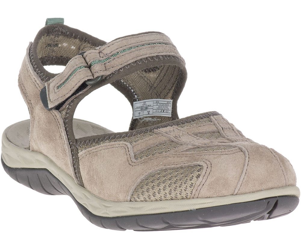 Buty Trekkingowe Merrell Damskie Szare - Siren 2 Wrap - 162570-RAK